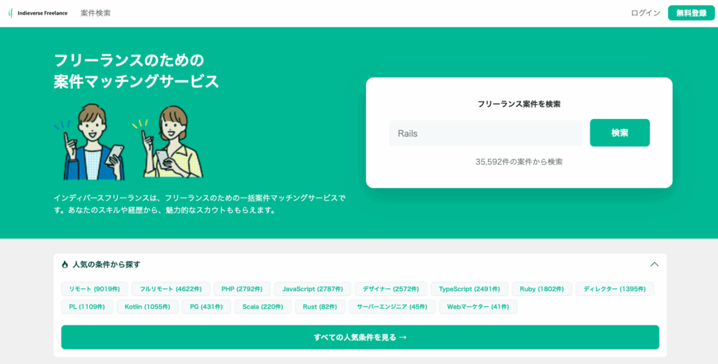 インディバースフリーランス